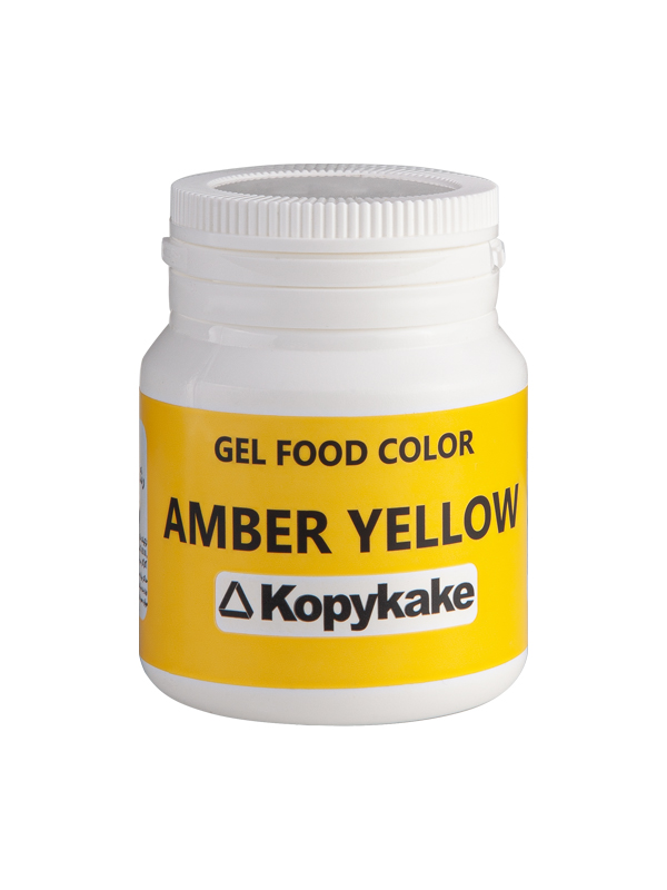 رنگ ژله ای (100گرمی) زرد کهربایی