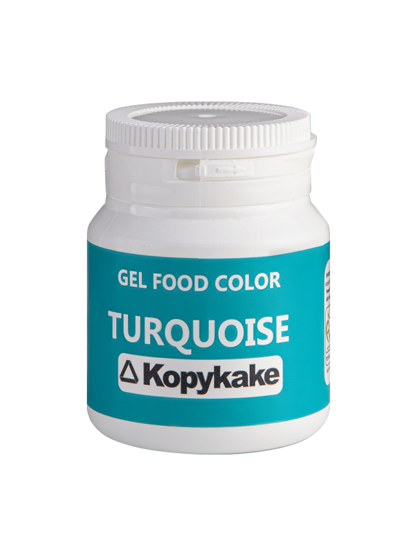 رنگ ژله ای (100گرمی) فیروزه ای