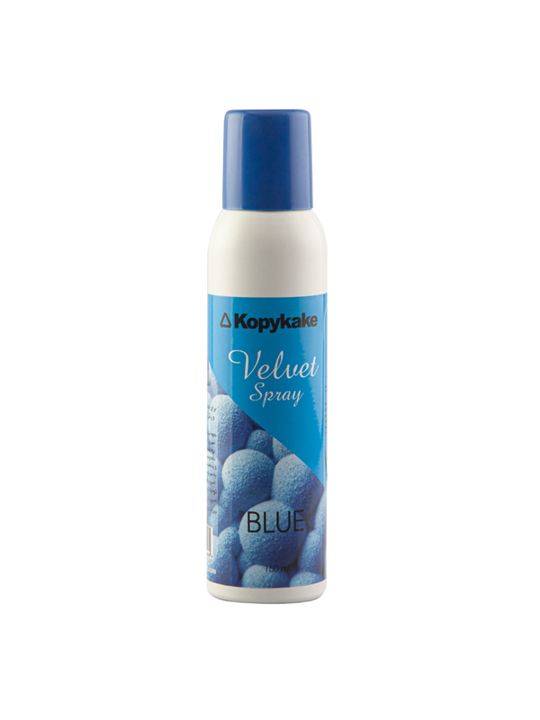 اسپری مخملی آبی