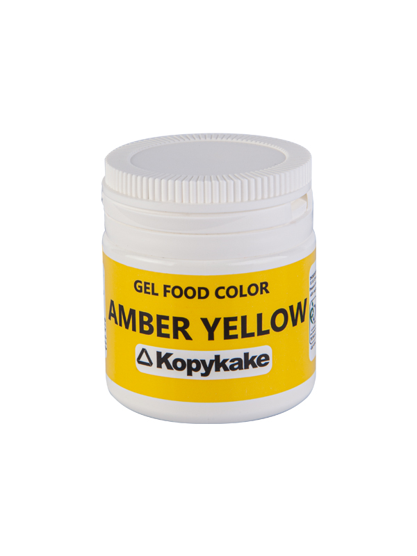 رنگ ژله ای (35گرمی) زرد کهربایی
