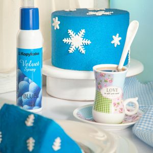 Alternative view of اسپری مخملی آبی