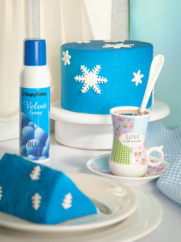 اسپری مخملی آبی - تصویر 2