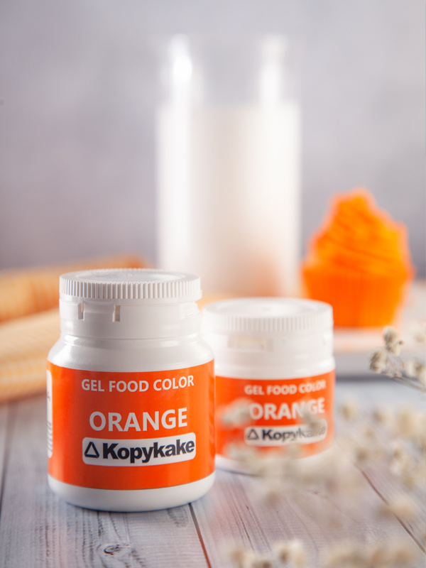 رنگ ژله ای (100گرمی) نارنجی - تصویر 3
