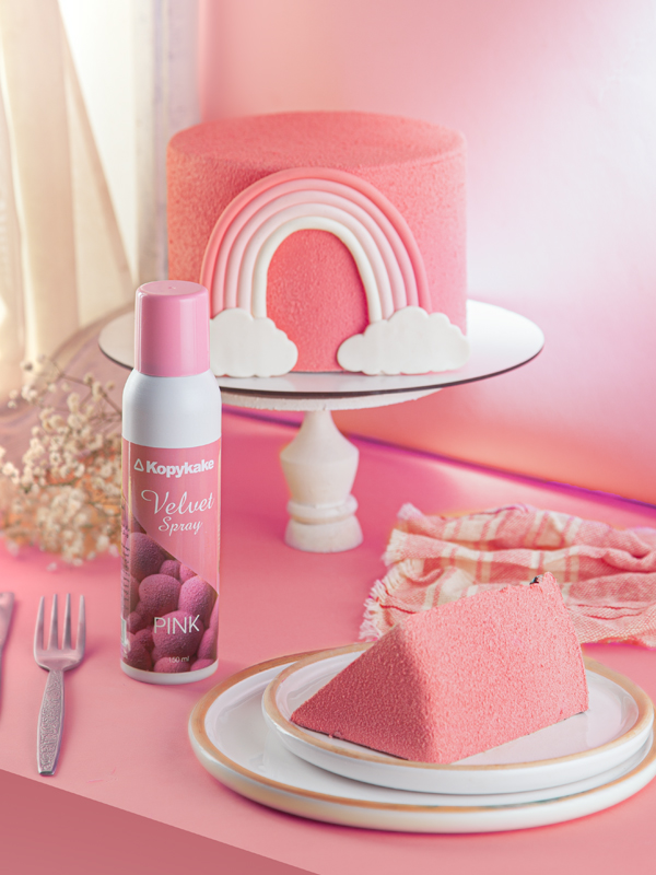 اسپری مخملی صورتی - تصویر 2