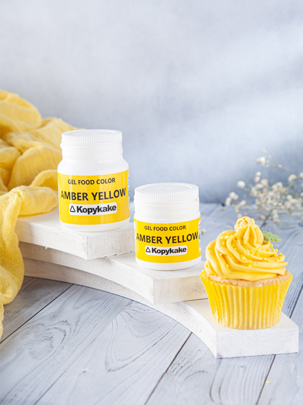 رنگ ژله ای (100گرمی) زرد کهربایی - تصویر 3