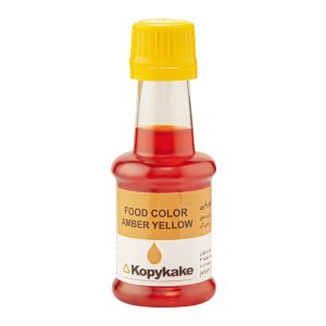 رنگ مایع زرد کهربایی