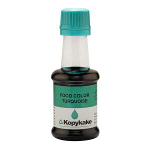 رنگ مایع فیروزه ای