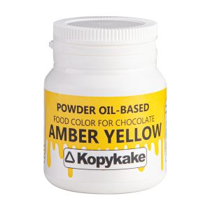 رنگ خوراکی پودری زرد کهربایی